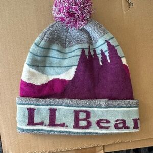 L.L. Bean Pom Beanie